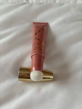 tarte Pink Blush Gloss with Gold Cap and Sponge Applicator